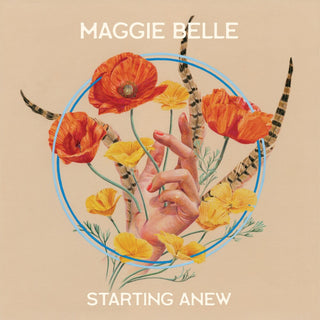 the album cover for Maggie Belle - Starting Anew