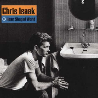 the album cover for Chris Isaak - Heart Shaped World