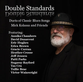 the album cover for Mick Kolassa - Double Standards