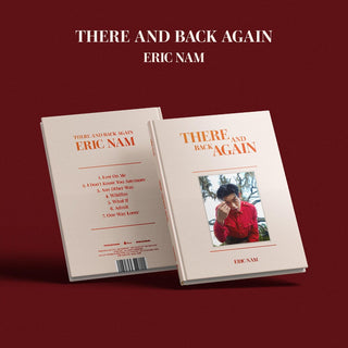 the album cover for Eric Nam - There And Back Again