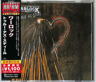 the album cover for Warlock - True As Steel [Reissue] (Jpn)