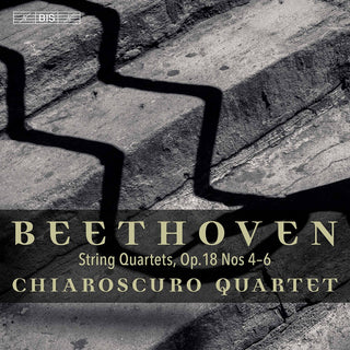 the album cover for Beethoven / Chiaroscuro Quartet - String Quartets 18 (Hybr)