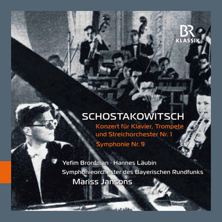 the album cover for Shostakovich / Bronfman / Jansons - Concerto For Piano Trumpet