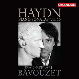 the album cover for Hadyn / Bavouzet - Piano Sonatas 10