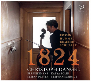 the album cover for Hummel / Dangel / Schmidt - 1824 - Works For Cello