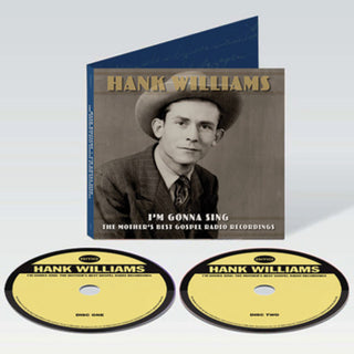 the album cover for Hank Williams - I'm Gonna Sing: The Mother's Best Gospel Radio