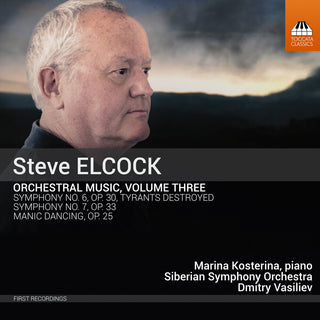 the album cover for Elcock / Kosterina / Siberian Symphony Orch - Orchestral Music 3