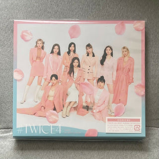 the album cover for TWICE - #Twice4 (Version B) (incl. DVD, Sticker + Trading Card)