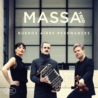 the album cover for Ginastera / Massa Trio - Buenos Aires Resonances (Hybr)