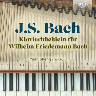 the album cover for J Bach .S. / Sheng - Klavierbuchlein (2pk)
