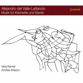 the album cover for Valle-Lattanzio / Karner / Anazco - Music For Clarinet & Piano