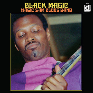 the album cover for Magic Sam - Black Magic