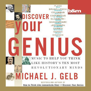 the album cover for Michael J. Gelb - Discover Your Genius