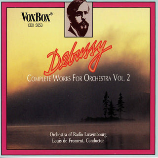 the album cover for Debussy / De Froment / Radio Luxemborg Symphony - Orchestral Works 2