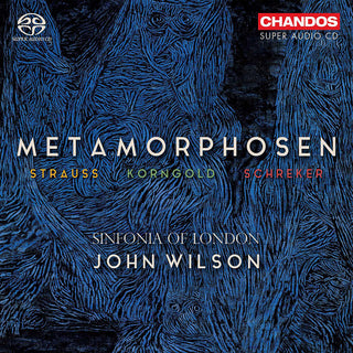 the album cover for Korngold / Sinfonia Of London / Wilson - Metamorphosen (Hybr)
