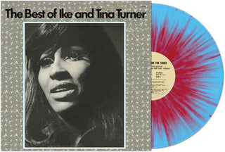 Ike & Tina Turner- The Best Of (RED & BLUE SPLATTER)