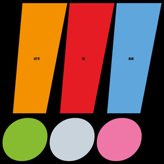 the album cover for !!! (Chk Chk Chk) - Let It Be Blue [LP]