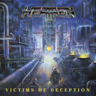 the album cover for The Heathen - Victims Of Deception