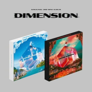 the album cover for Kim Junsu - Dimension (Asia)