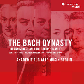 the album cover for Akademie Fur Alte Musik Berlin - Bach Dynasty [Reissue]