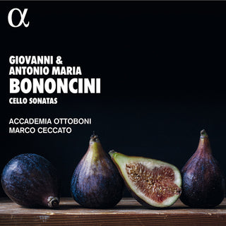 the album cover for Bononcini / Ceccato / Ottoboni - Cello Sonatas