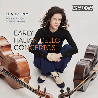 the album cover for Leo / Frey / Lapalme - Early Italian Cello Concertos