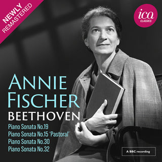 the album cover for Beethoven / Fischer - Piano Sonatas 19 15 30 & 32
