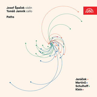 the album cover for Janacek / Spacek / Jamnik - Paths