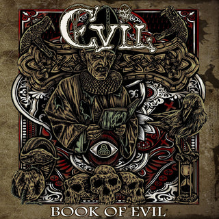 the album cover for Evil - Book of Evil (Crystal)