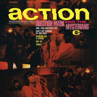 the album cover for ? (Question Mark) & The Mysterians - Action [LP]