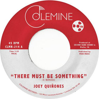 Joey Quinones- There Must Be Something (clear)