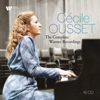 the album cover for Ousset, Cecile - The Complete Warner Recordings 16CD