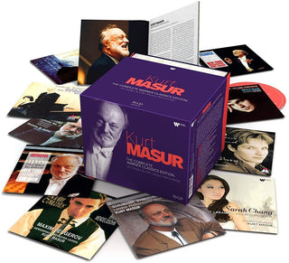 the album cover for Kurt Masur - Kurt Masur: The Complete Warner Classics Edition - His Teldec & EMI