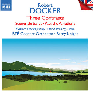 the album cover for Docker / Davies / Knight - Three Contrasts / Scene