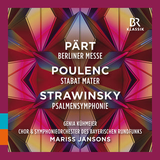 the album cover for Part / Kuhmeier / Chor Des Bayerischen Rundfunks - Berliner Messe / Poulenc