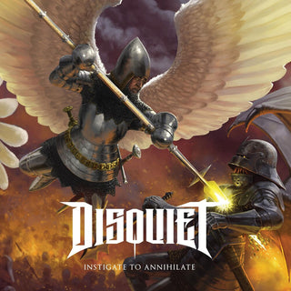 the album cover for Disquiet - Instigate To Annihilate [Digipak]