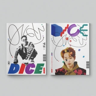 the album cover for Onew - Dice - Random Cover - Photo Book Version - incl. Booklet, Sticker, Photocard + Special Card