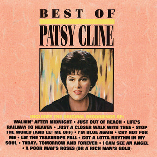 the album cover for Patsy Cline - Best of Patsy Cline