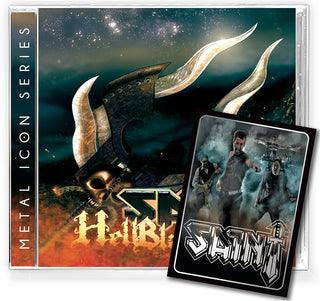 the album cover for The Saint - Hell Blade: Metal Icon Series
