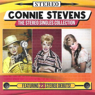the album cover for Connie Stevens - Stereo Singles Collection