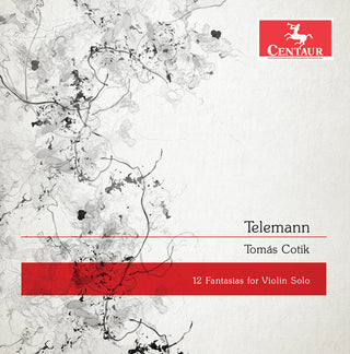 the album cover for Telemann / Cotik - 12 Fantasias For Violin