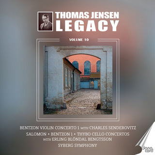 the album cover for Bentzon / Danish Radio Symphony Orch - Thomas Jensen Legacy 10 (2pk)