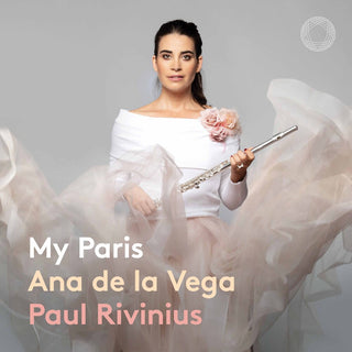 the album cover for Debussy / Ana De La Vega / Rivinius - My Paris