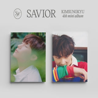 the album cover for Kim Sungkyu - Savior (Stic) (Pcrd) (Phob) (Phot) (Asia)