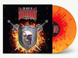 Sword- The Best Of - Red & Orange Splatter