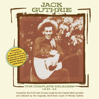 the album cover for Jack Guthrie - Complete Releases 1944-48