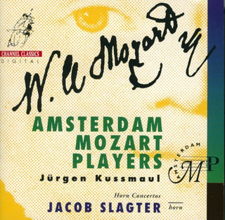the album cover for Mozart / Kussmaul - Horn Concertos