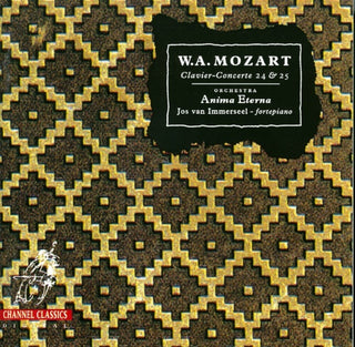 the album cover for Mozart / Anima Eterna - Clavier-Concerte 24 & 25