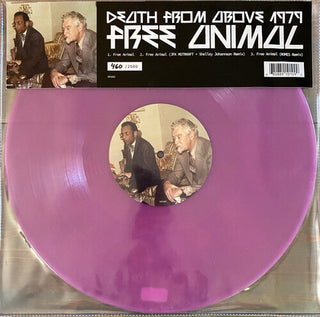 Death From Above- Free Animal - Limited & Hand-Numbered with Etched B-Side in Polybag