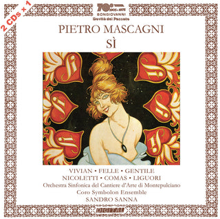 the album cover for Mascagni / Vivian / Gentile - Si (2pk)